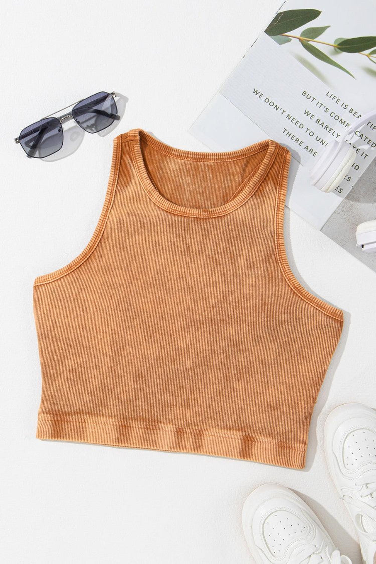 Round Neck Racerback Tank - Rebel K Collective