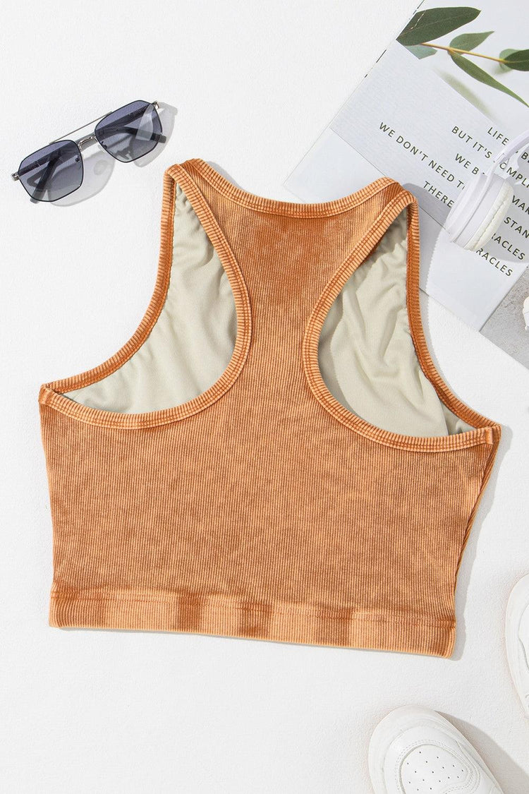 Round Neck Racerback Tank - Rebel K Collective