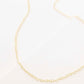 18K gold over sterling silver necklace