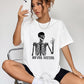 Round Neck Short Sleeve Never Better Graphic T-Shirt