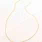 Delicate heart chain necklace