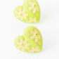 Heart-shaped earrings