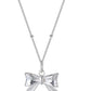 Bow necklace