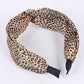 Animal Printed Top Knot Headband Set 3PCS SET