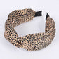 Animal Printed Top Knot Headband Set 3PCS SET