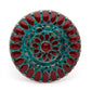 Mix Tone Enamel Western Stretch Ring
