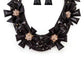 Iconic Resin Flower Statement Crystal Necklace Set