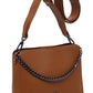 IZA CO Chain Link Crossbody Bag