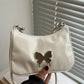 Butterfly PU Leather Knotted Strap Shoulder Bag