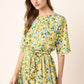 Floral mini dress
