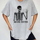 Round Neck Short Sleeve Never Better Graphic T-Shirt