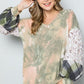 Casual V-neck blouse for women