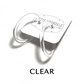Jelly Tube Hoop Earrings - Large 1.5"