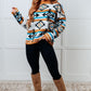 Desert Vibes Geometric Striped Sweater