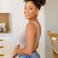 The Basics Bodysuit In Light Mocha