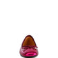 Primrose Metallic Pleather Bow Ballerinas