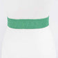 Color Bamboo Square Buckle Elastic Straw Belt - Rebel K Collective