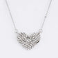 Crystal Heart Pendant Necklace Set - Rebel K Collective