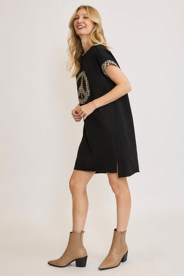 Applique dress for women