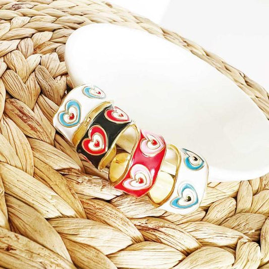 Pop Hearts Ring - Rebel K Collective