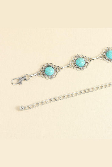 Vintage Turquoise Alloy Belt - Rebel K Collective
